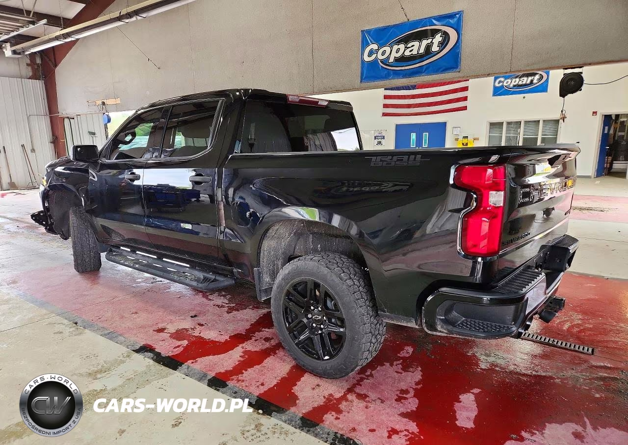 2021 Chevrolet Silverado K1500 Trail Boss Custom VIN:1GCPYCEF8MZ208859 - 2