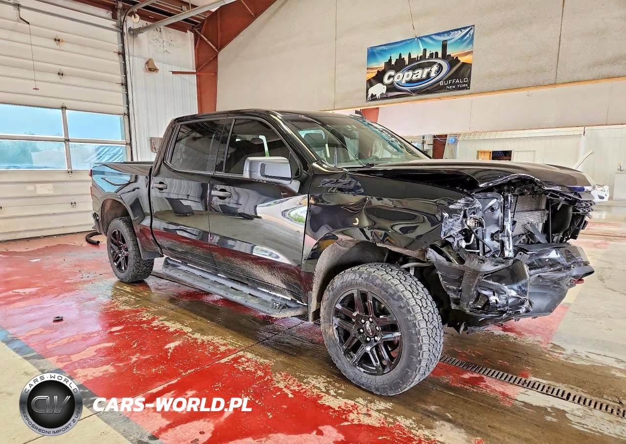 2021 Chevrolet Silverado K1500 Trail Boss Custom VIN:1GCPYCEF8MZ208859 - 4