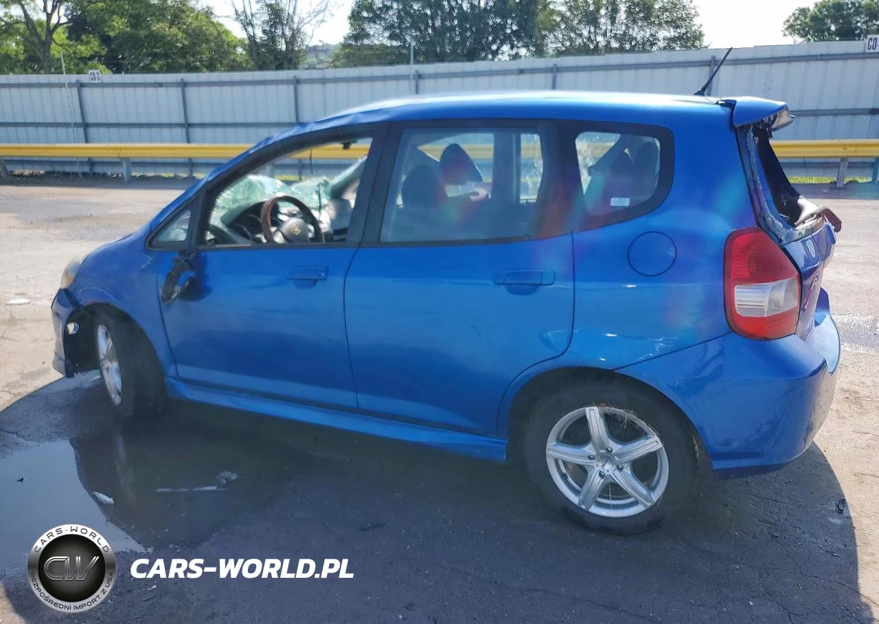 2008 Honda Fit Sport VIN:JHMGD38698S004947 - 2