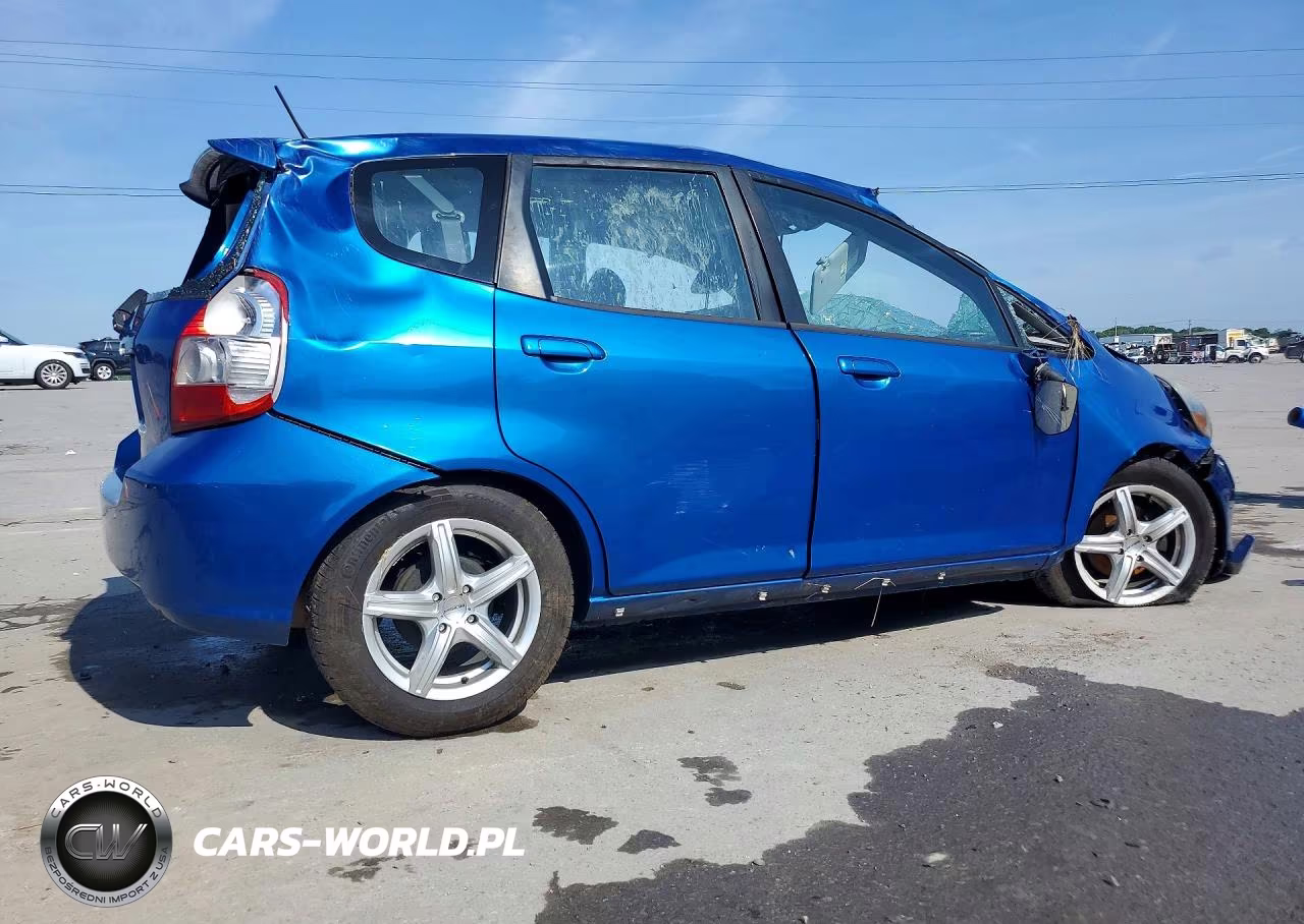 2008 Honda Fit Sport VIN:JHMGD38698S004947 - 3
