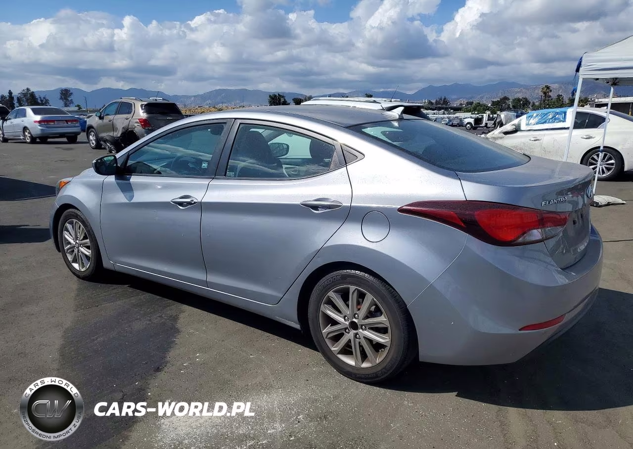 2016 Hyundai Elantra Se VIN:5NPDH4AE8GH661431 - 2