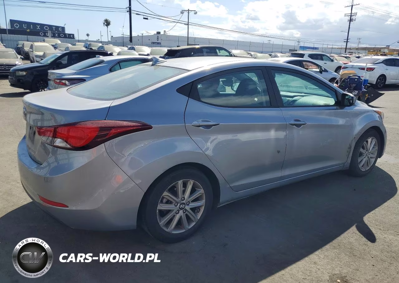 2016 Hyundai Elantra Se VIN:5NPDH4AE8GH661431 - 3