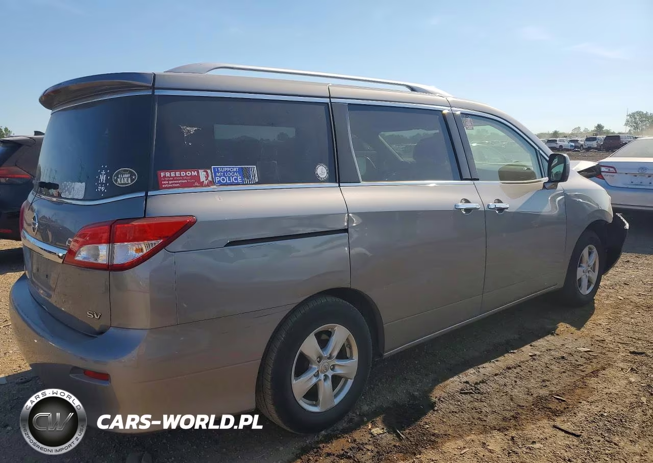 2013 Nissan Quest 3.5 S VIN:JN8AE2KP0D9064668 - 3