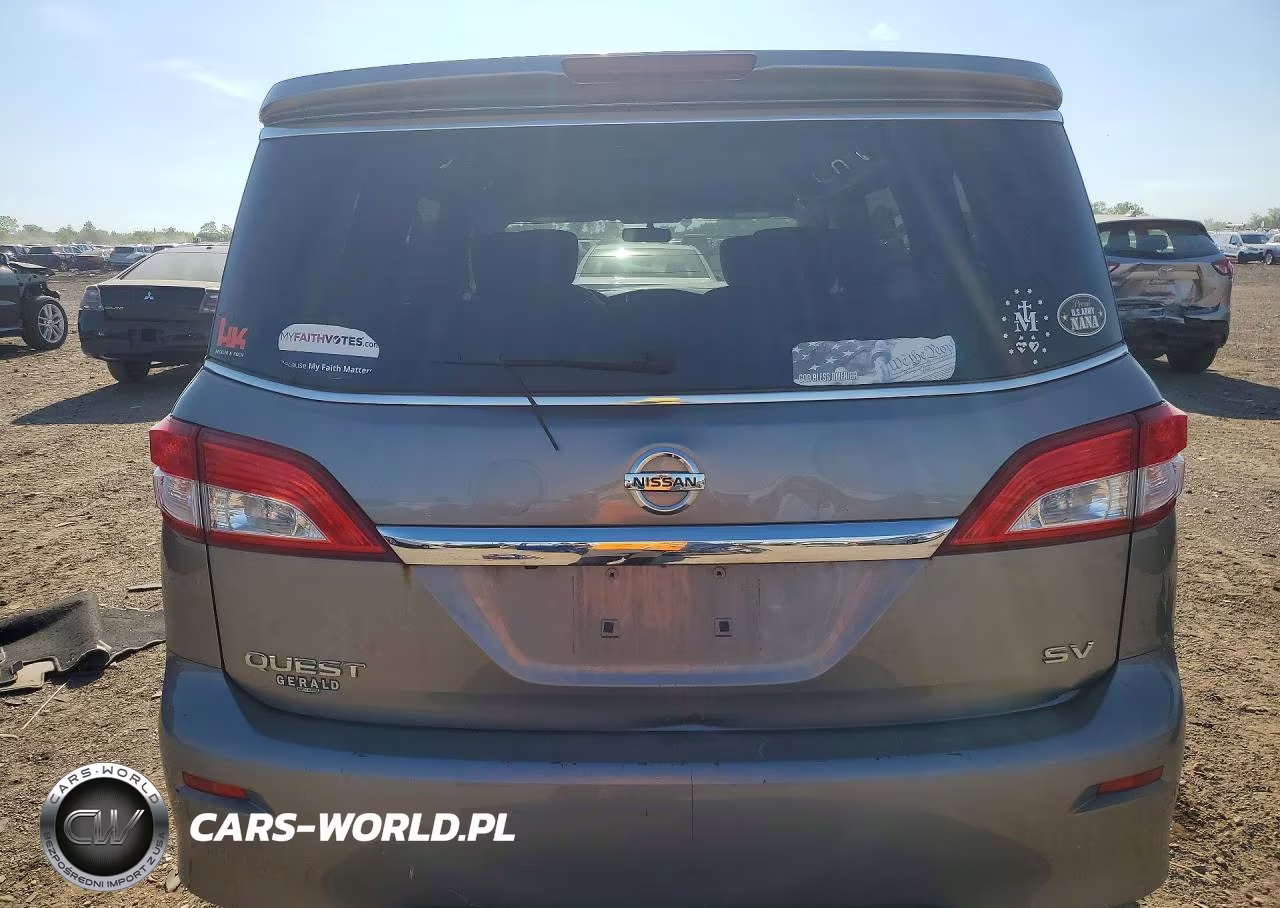 2013 Nissan Quest 3.5 S VIN:JN8AE2KP0D9064668 - 6