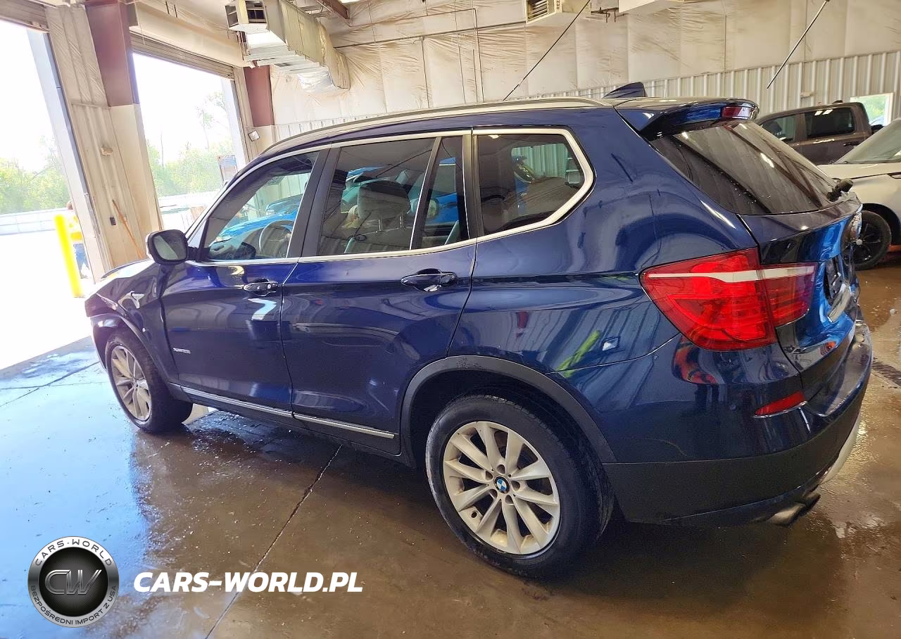 2013 BMW X3 xDrive28I VIN:5UXWX9C53D0A23684 - 2