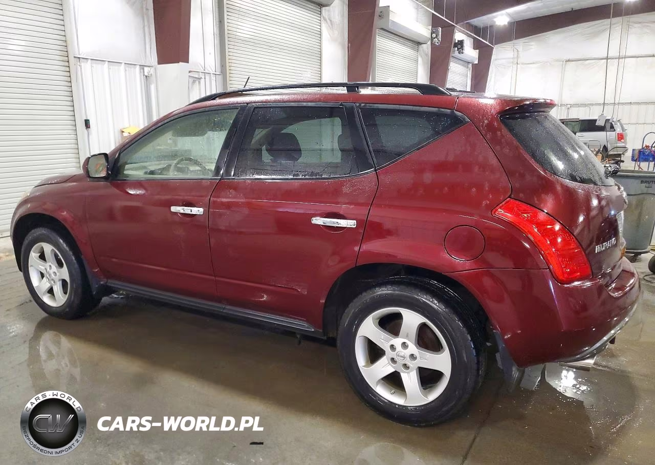 2005 Nissan Murano S VIN:JN8AZ08W15W441633 - 2