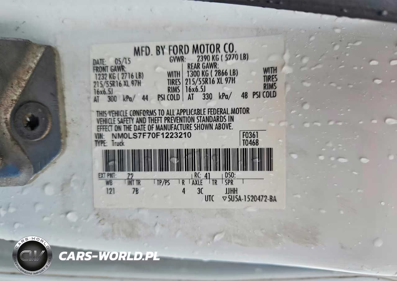 2015 Ford Transit Connect Xlt VIN:NM0LS7F70F1223210 - 12