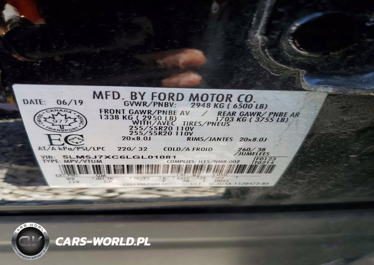 2020 Lincoln Aviator Reserve VIN:5LM5J7XC6LGL01081 - 13
