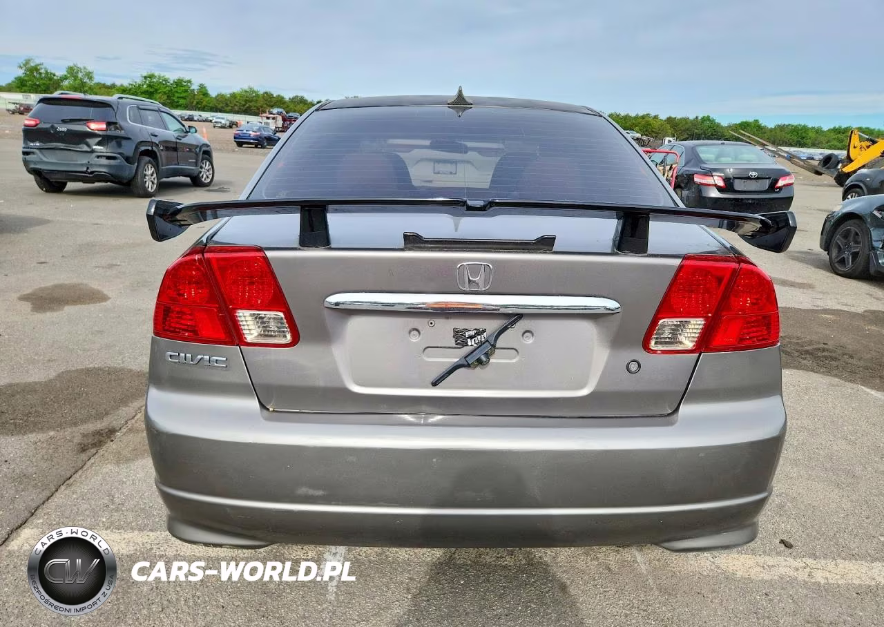 2004 Honda Civic Lx VIN:2HGES16534H565449 - 6