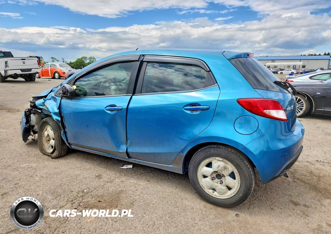 2012 Mazda Mazda2 VIN:JM1DE1KZ7C0147103 - 2