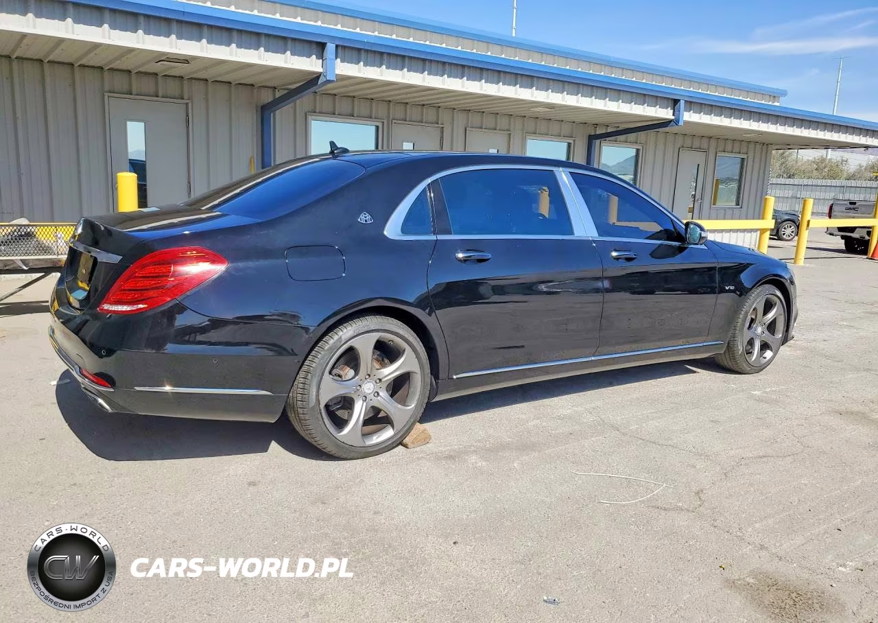 2016 MERCEDES-BENZ S MERCEDES MERCEDES-MAYBACH S600 VIN:WDDUX7GB5GA268601 - 3