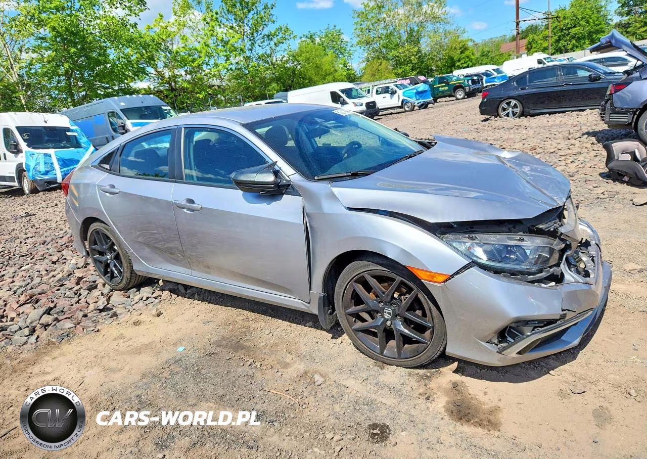 2020 Honda Civic Lx VIN:2HGFC2F66LH570868 - 4