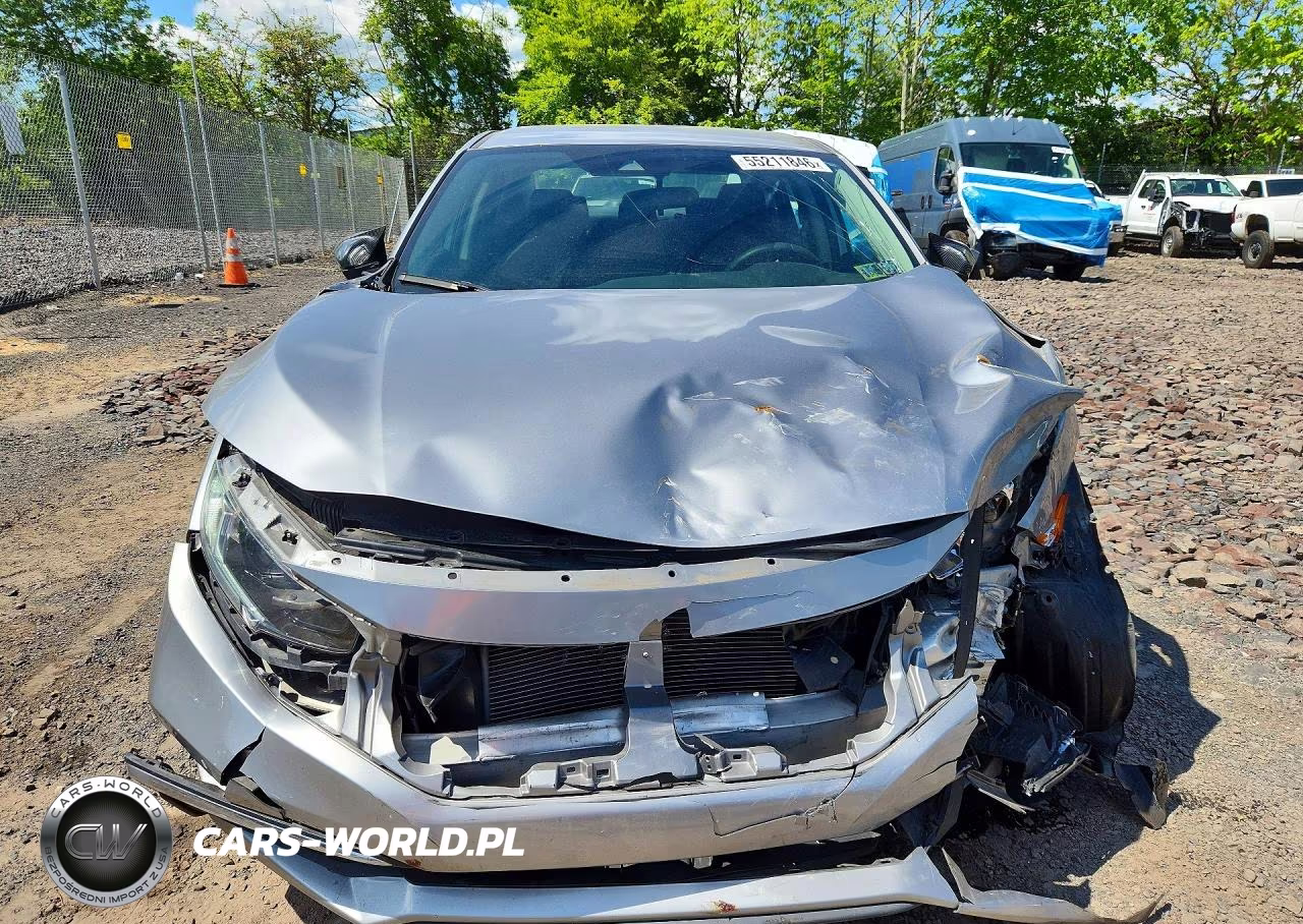2020 Honda Civic Lx VIN:2HGFC2F66LH570868 - 5
