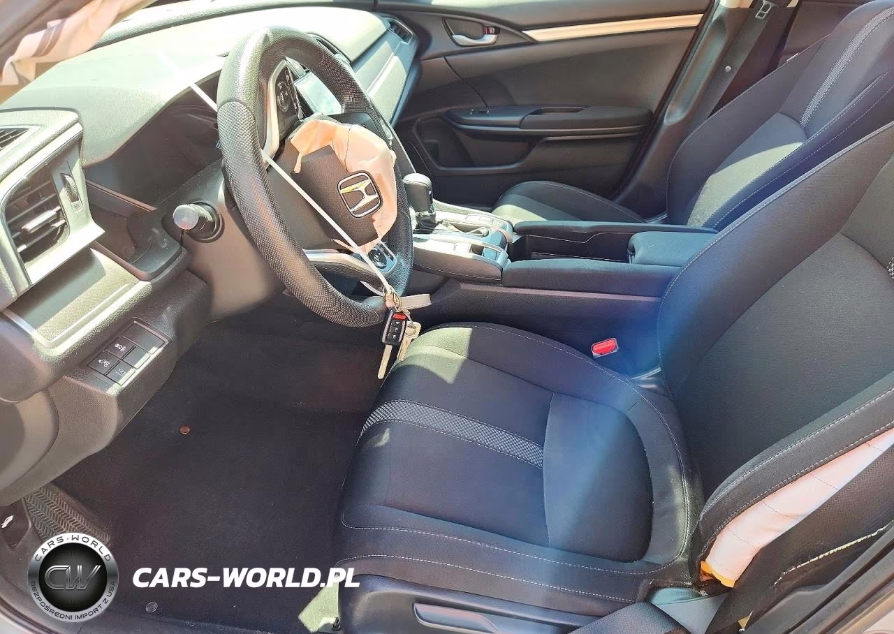 2020 Honda Civic Lx VIN:2HGFC2F66LH570868 - 7