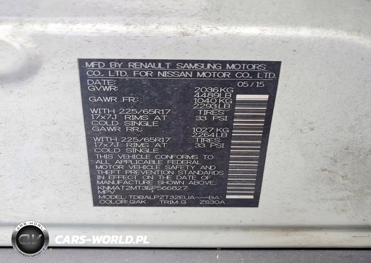 2015 Nissan Rogue S VIN:KNMAT2MT3FP566827 - 13