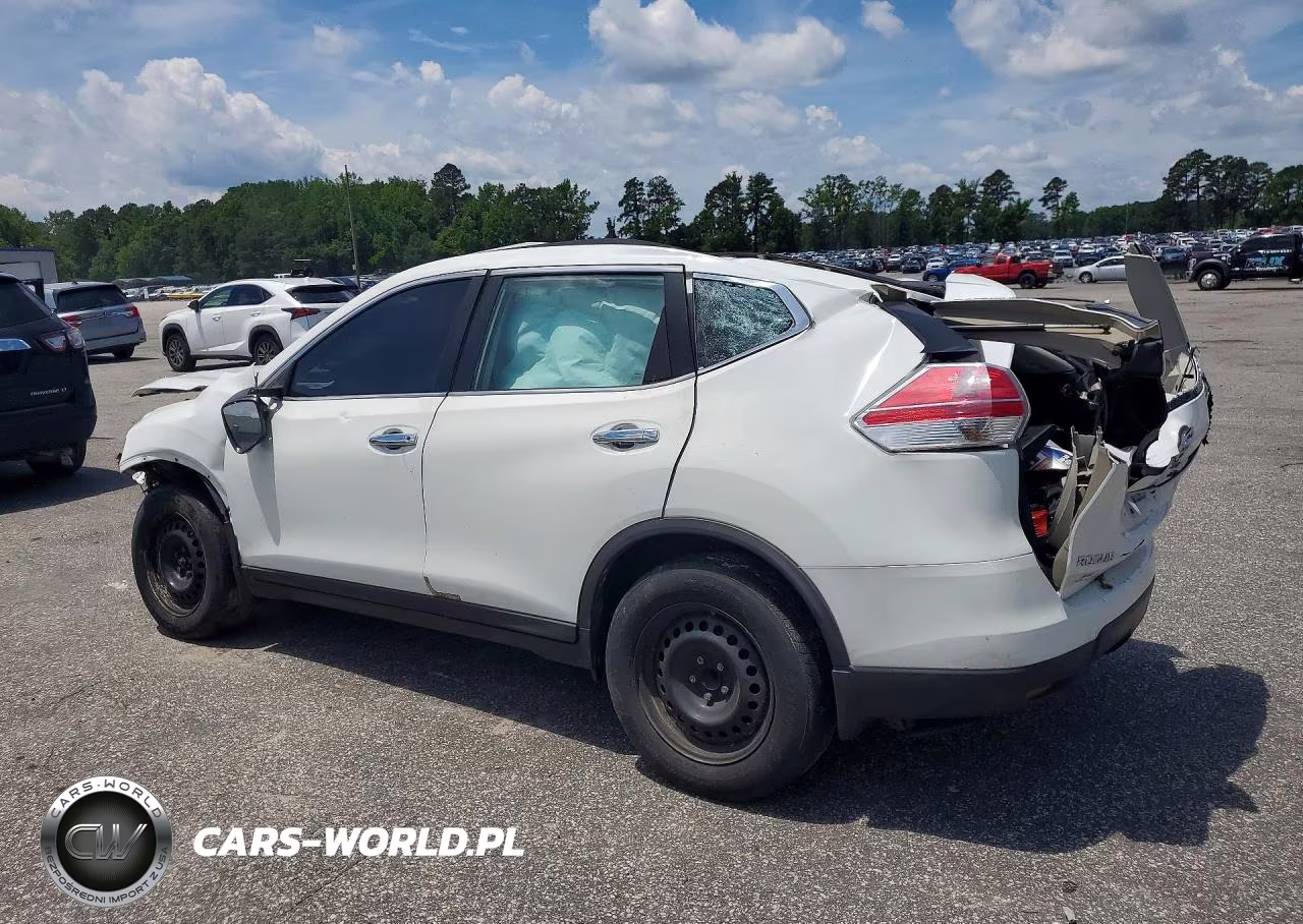 2015 Nissan Rogue S VIN:KNMAT2MT3FP566827 - 2