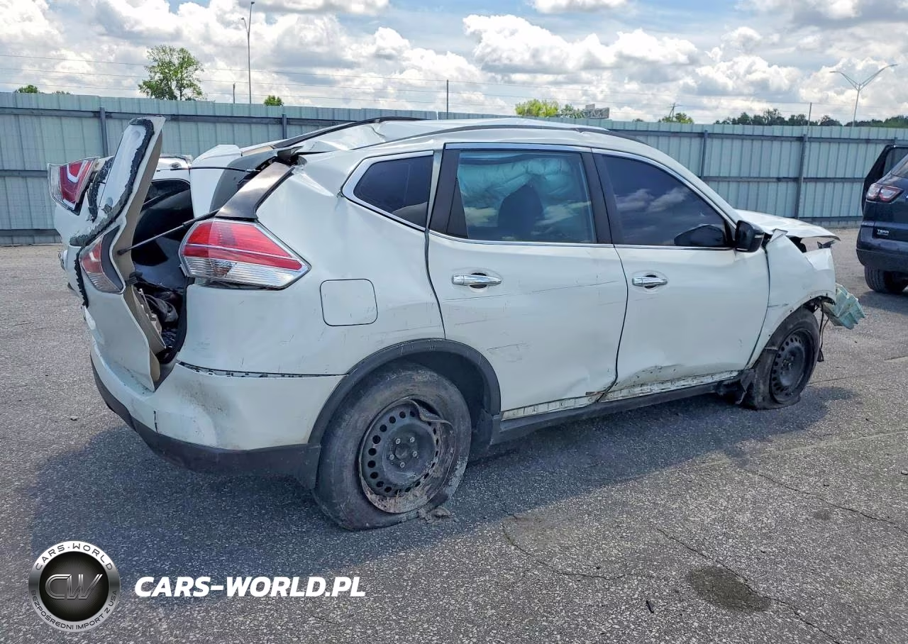2015 Nissan Rogue S VIN:KNMAT2MT3FP566827 - 3