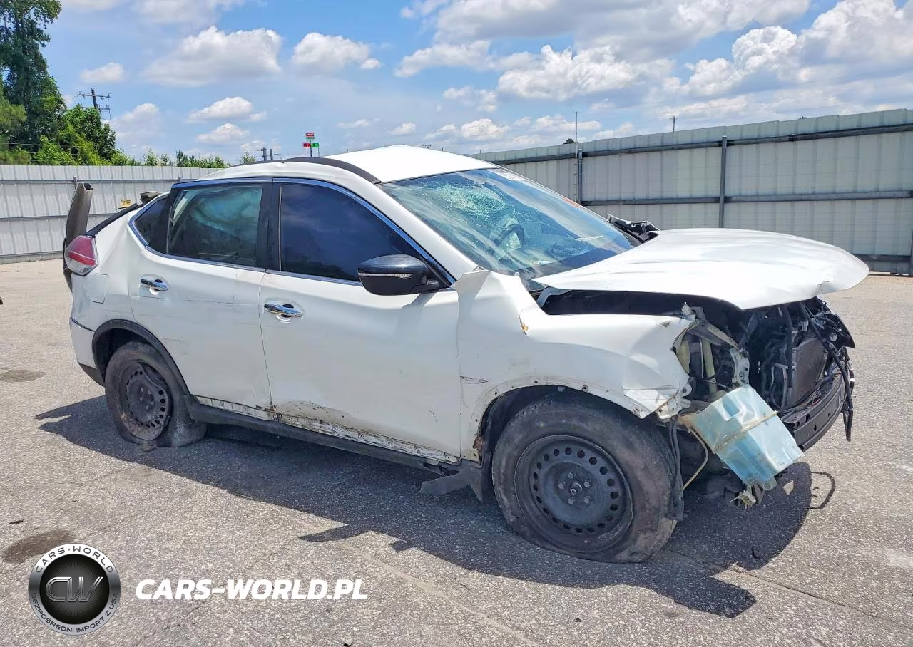 2015 Nissan Rogue S VIN:KNMAT2MT3FP566827 - 4
