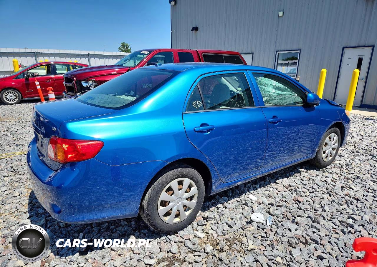 2009 Toyota Corolla Le VIN:JTDBL40E69J031716 - 3