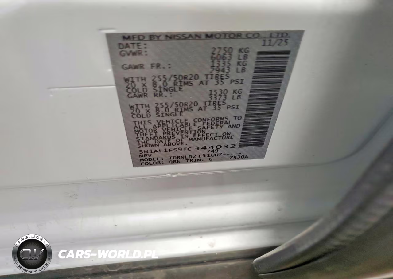 2026 Infiniti Qx60 Luxe VIN:5N1AL1FS9TC344032 - 14