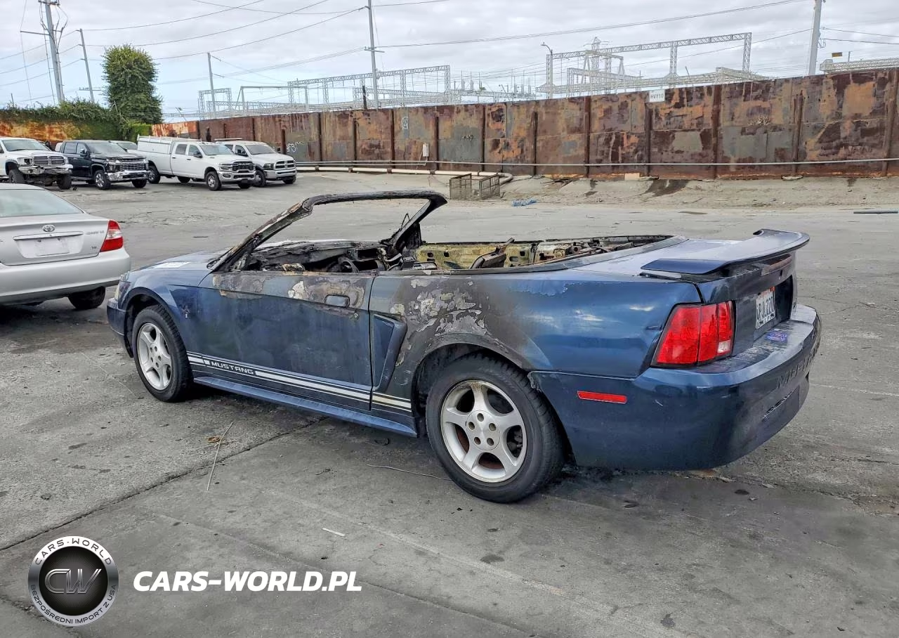 2001 Ford Mustang VIN:1FAFP44421F111860 - 2