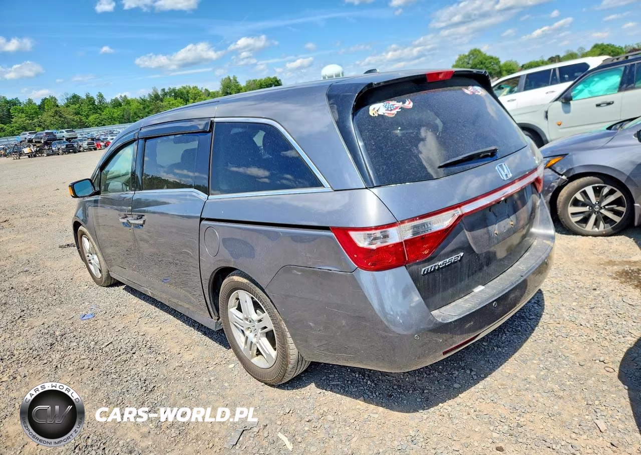 2011 Honda Odyssey Touring-Touring Elite VIN:5FNRL5H94BB025387 - 2