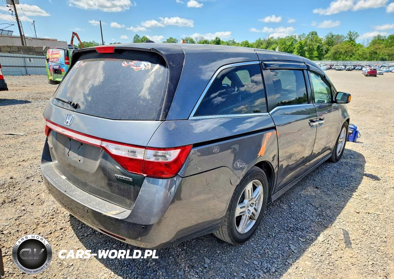 2011 Honda Odyssey Touring-Touring Elite VIN:5FNRL5H94BB025387 - 3
