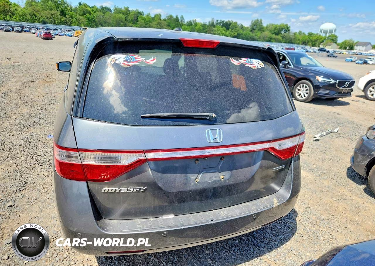 2011 Honda Odyssey Touring-Touring Elite VIN:5FNRL5H94BB025387 - 6