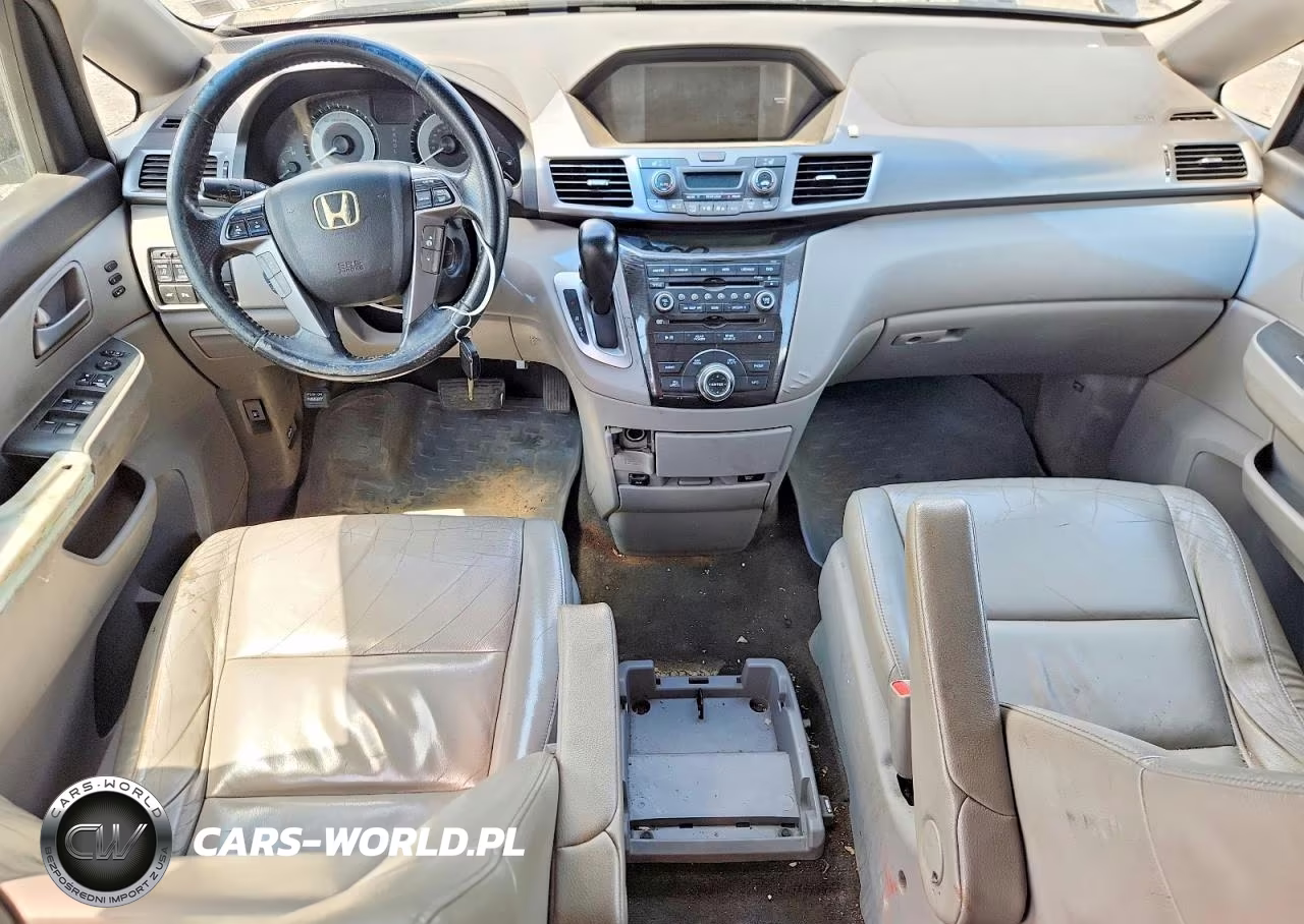 2011 Honda Odyssey Touring-Touring Elite VIN:5FNRL5H94BB025387 - 8