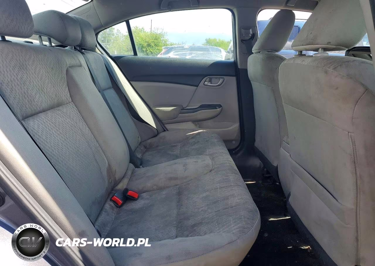 2015 Honda Civic Lx VIN:19XFB2F51FE258496 - 10