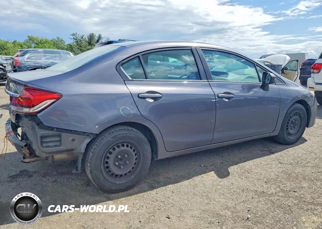 2015 Honda Civic Lx VIN:19XFB2F51FE258496 - 3