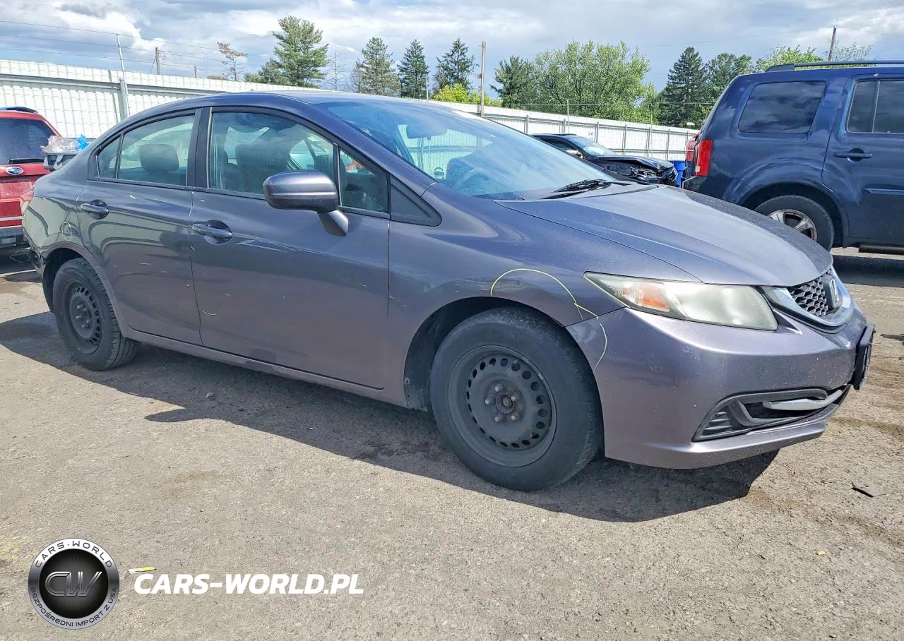 2015 Honda Civic Lx VIN:19XFB2F51FE258496 - 4