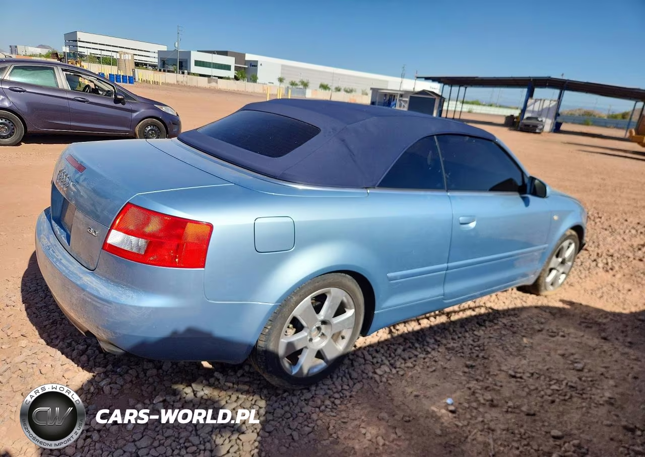 2003 Audi A4 3.0 Cabriolet VIN:WAUAT48H43K010324 - 3