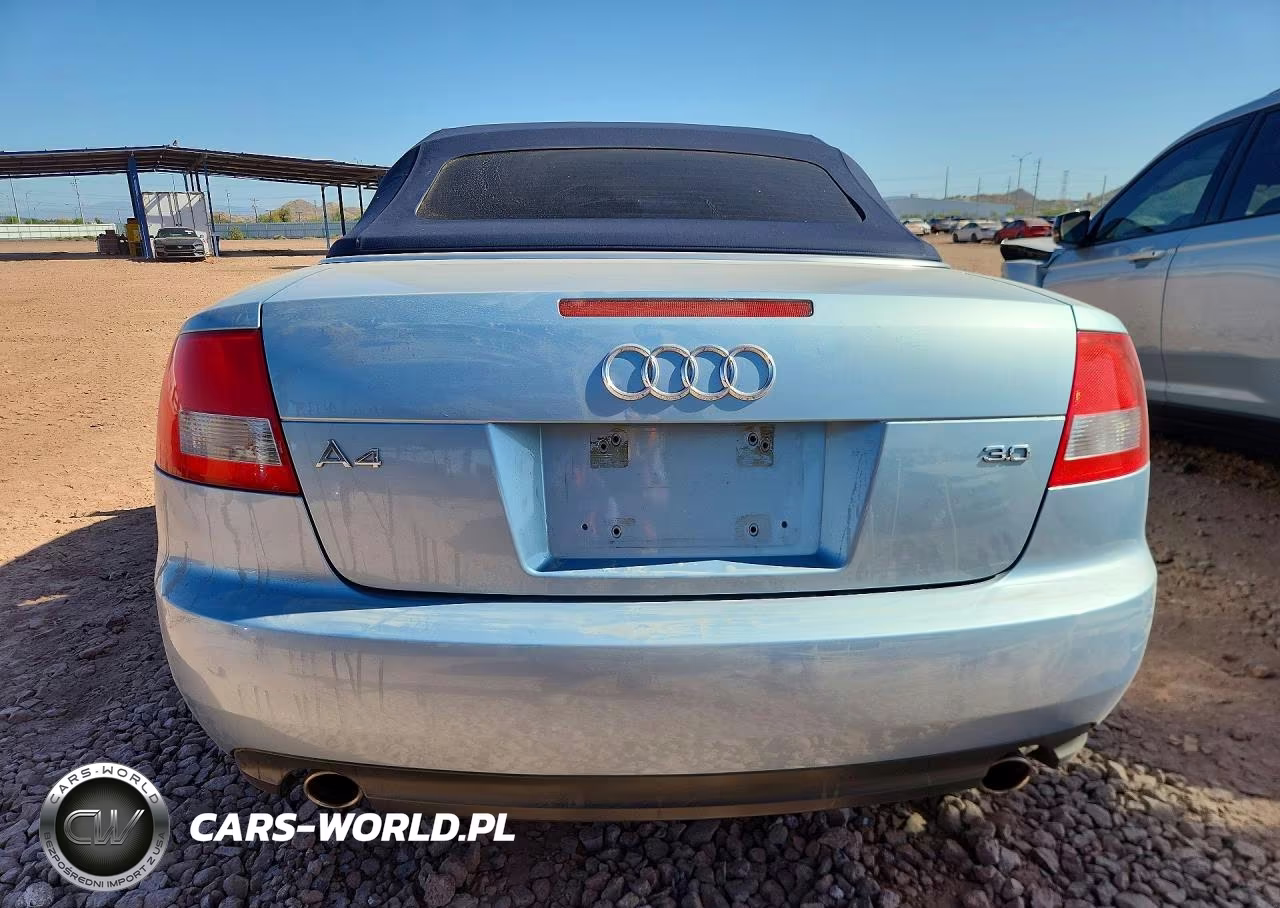 2003 Audi A4 3.0 Cabriolet VIN:WAUAT48H43K010324 - 6