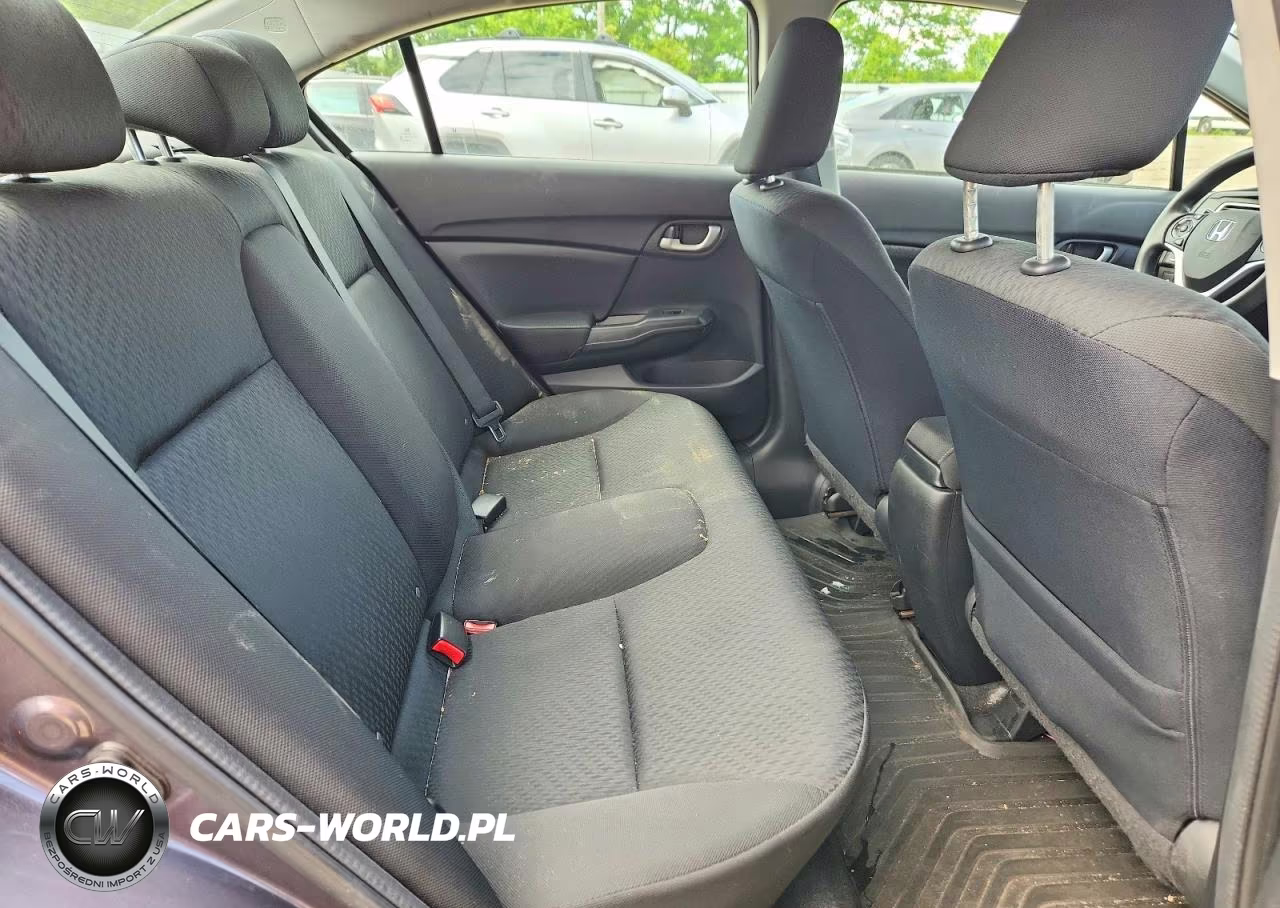 2015 Honda Civic Lx VIN:19XFB2F59FE280052 - 10
