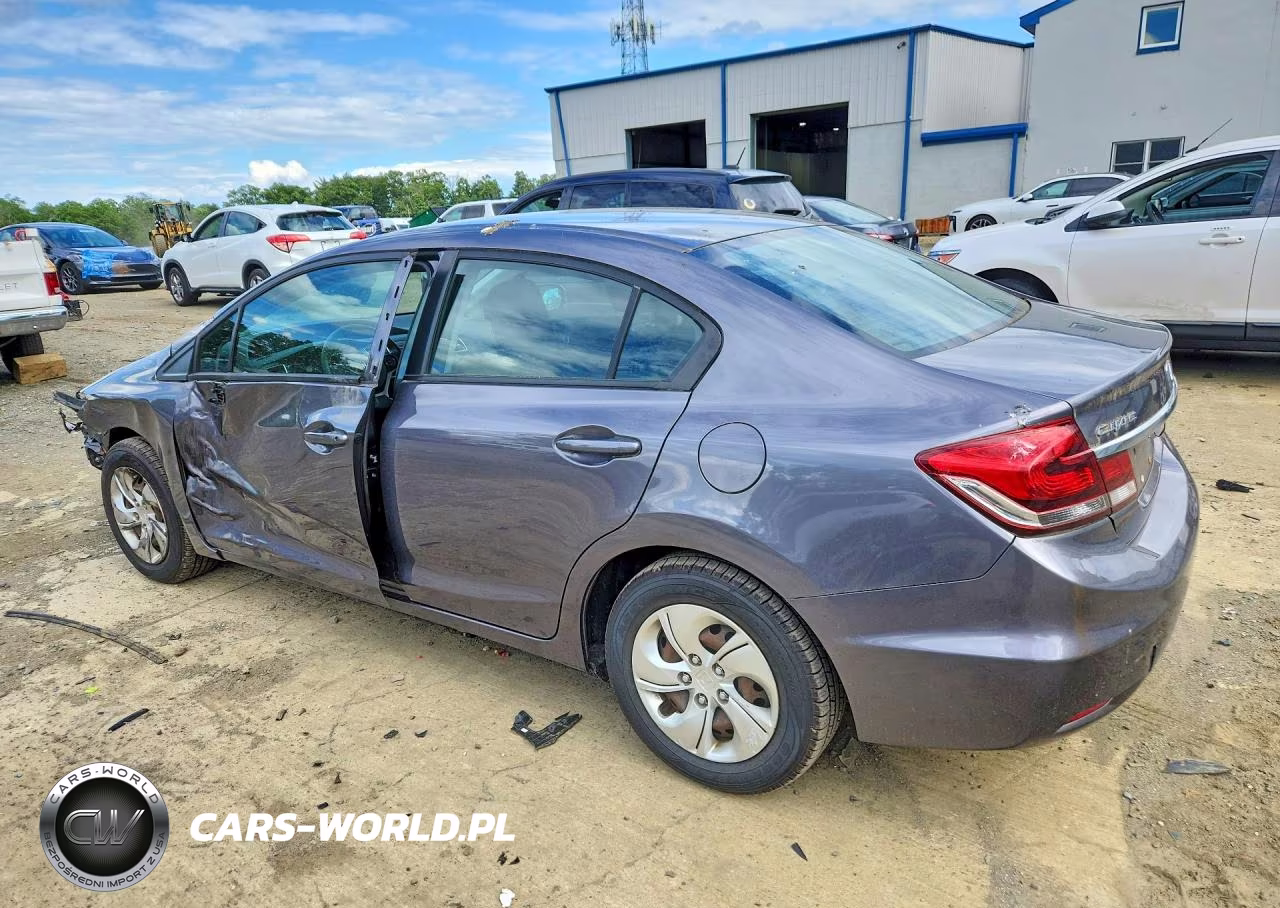 2015 Honda Civic Lx VIN:19XFB2F59FE280052 - 2