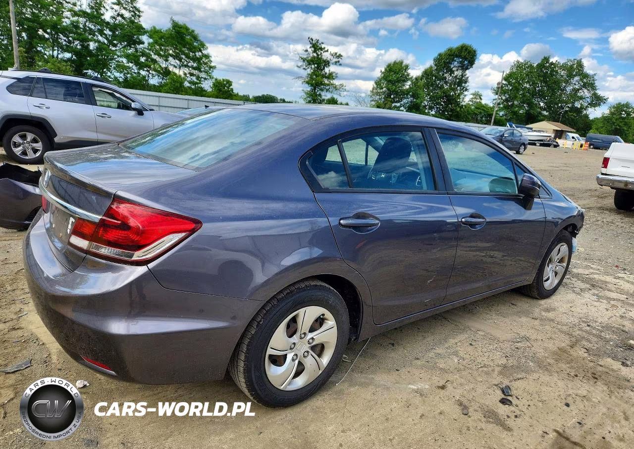 2015 Honda Civic Lx VIN:19XFB2F59FE280052 - 3