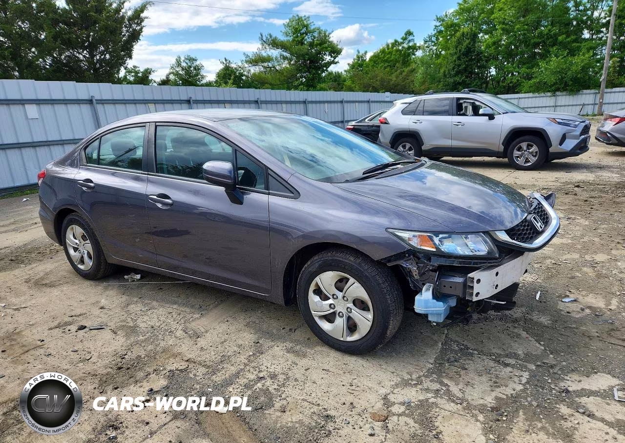2015 Honda Civic Lx VIN:19XFB2F59FE280052 - 4