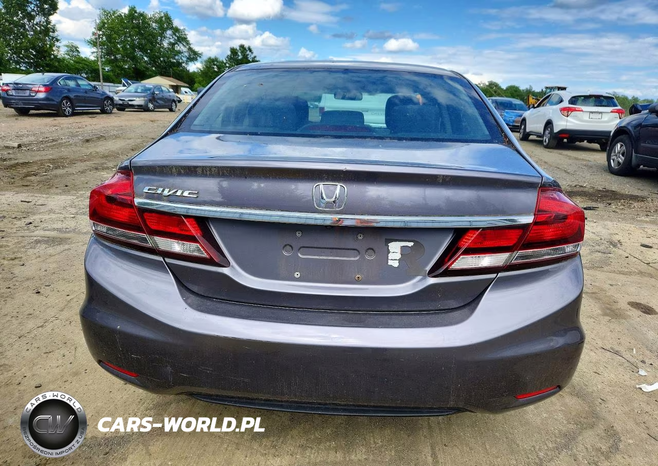 2015 Honda Civic Lx VIN:19XFB2F59FE280052 - 6