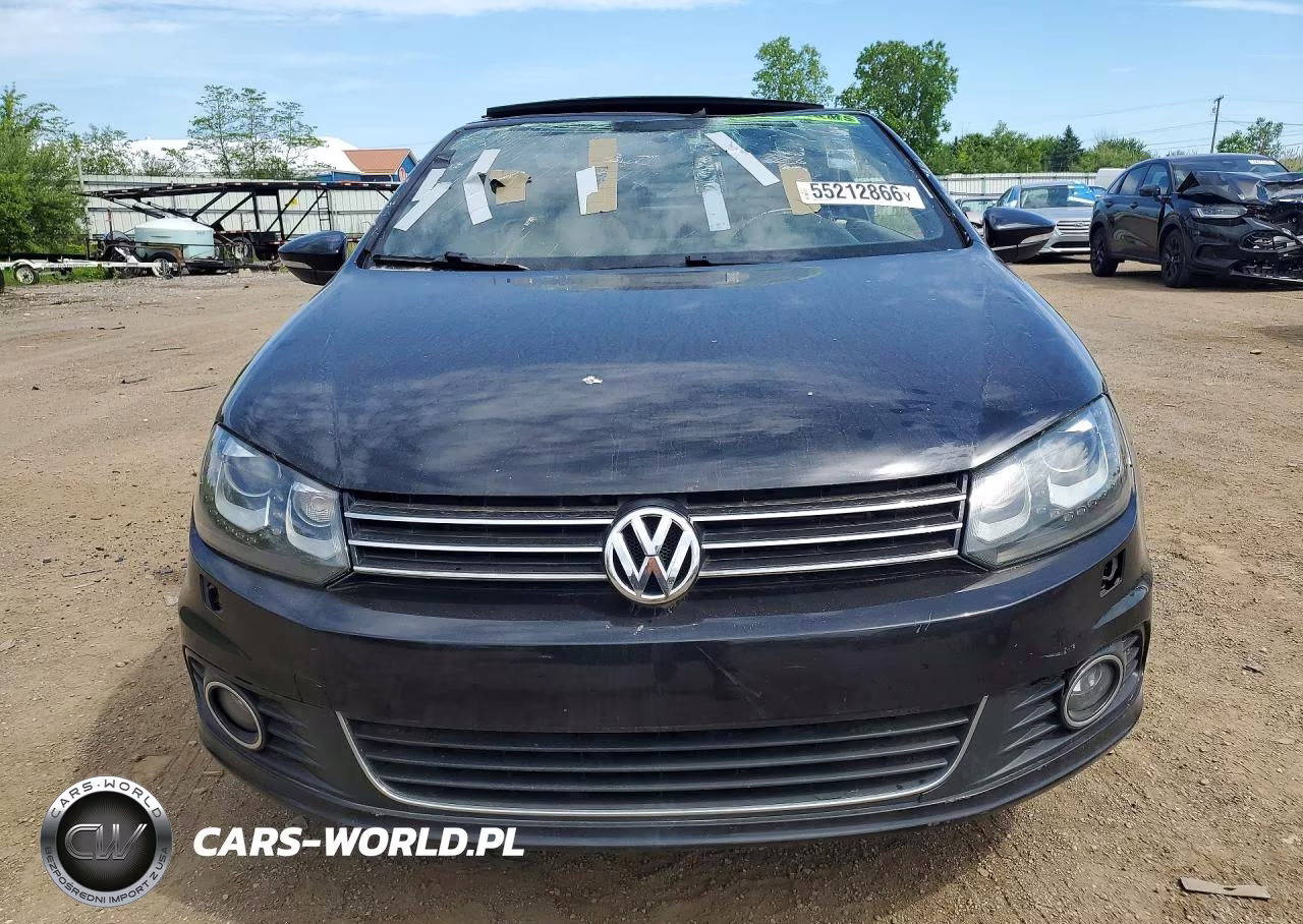 2014 Volkswagen Eos Komfort VIN:WVWBW8AH1EV005888 - 5