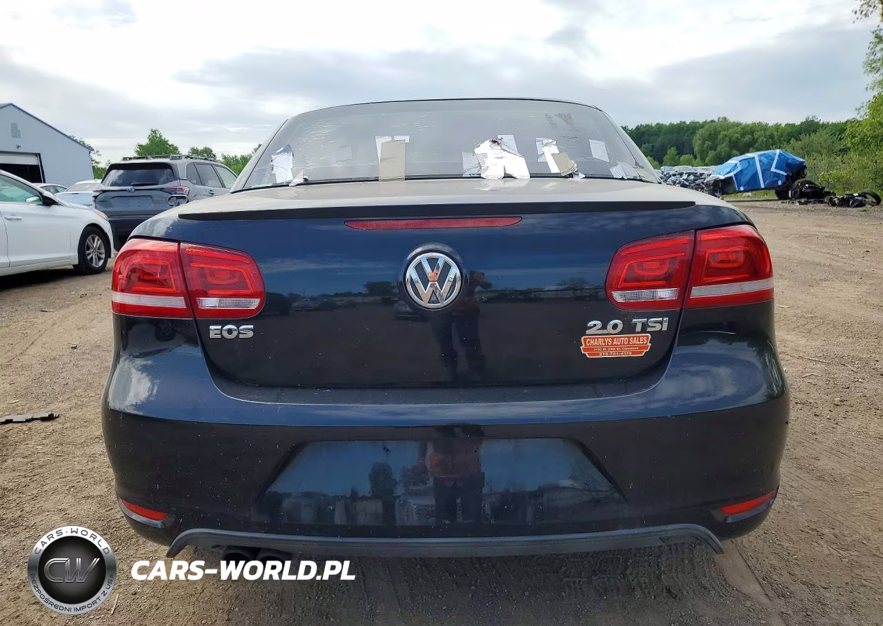 2014 Volkswagen Eos Komfort VIN:WVWBW8AH1EV005888 - 6