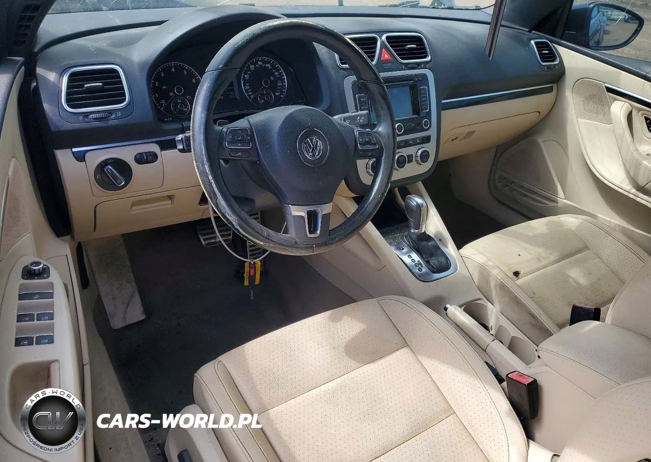 2014 Volkswagen Eos Komfort VIN:WVWBW8AH1EV005888 - 8