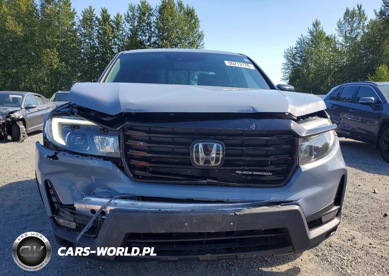 2022 Honda Ridgeline Black Edition VIN:5FPYK3F82NB020827 - 5