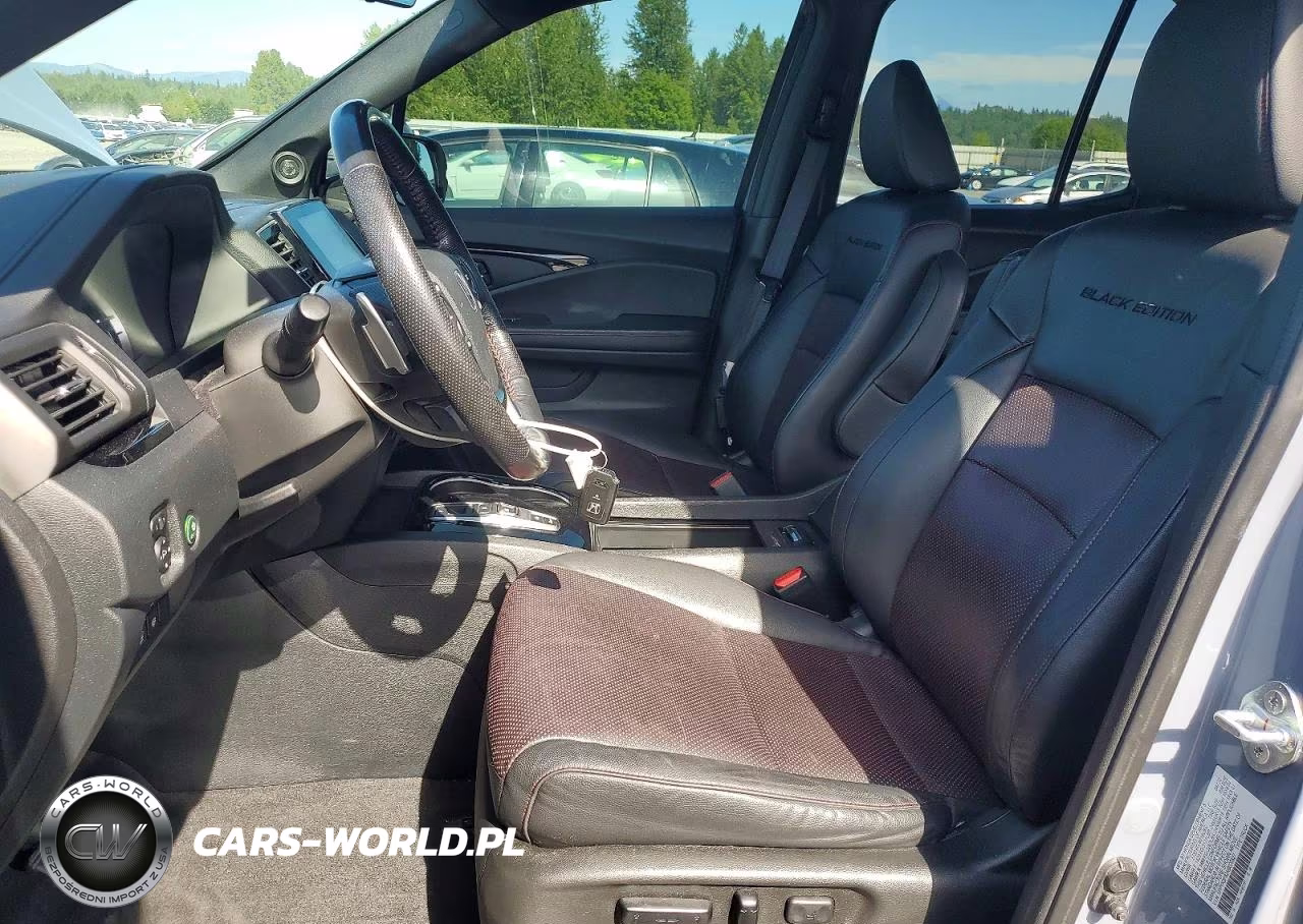2022 Honda Ridgeline Black Edition VIN:5FPYK3F82NB020827 - 7