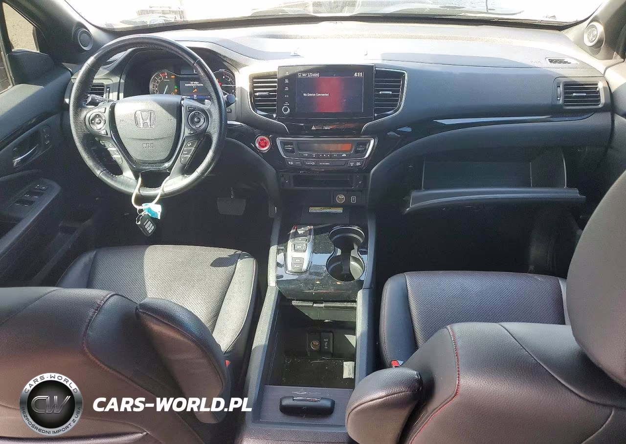 2022 Honda Ridgeline Black Edition VIN:5FPYK3F82NB020827 - 8