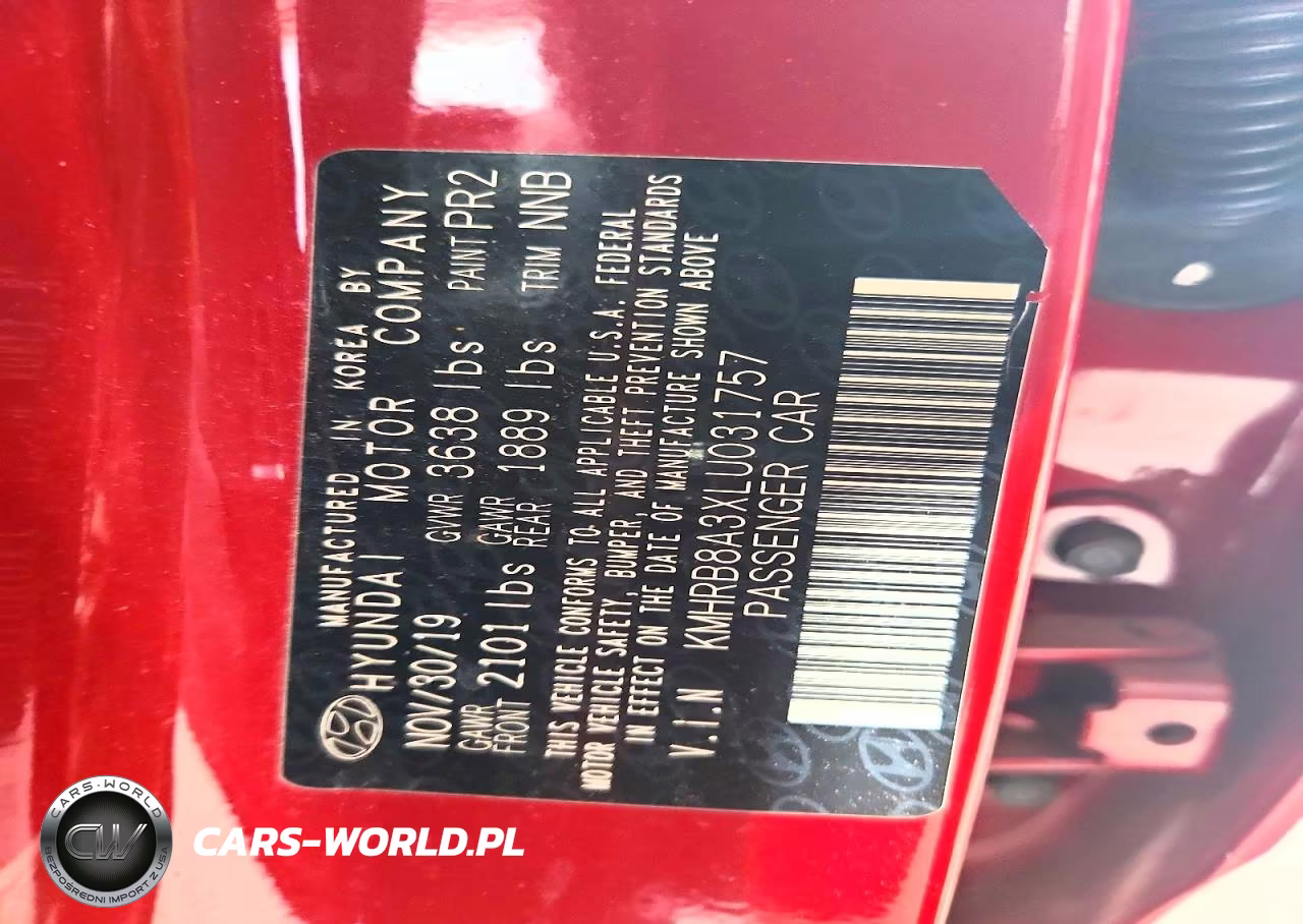 2020 Hyundai Venue Se VIN:KMHRB8A3XLU031757 - 13