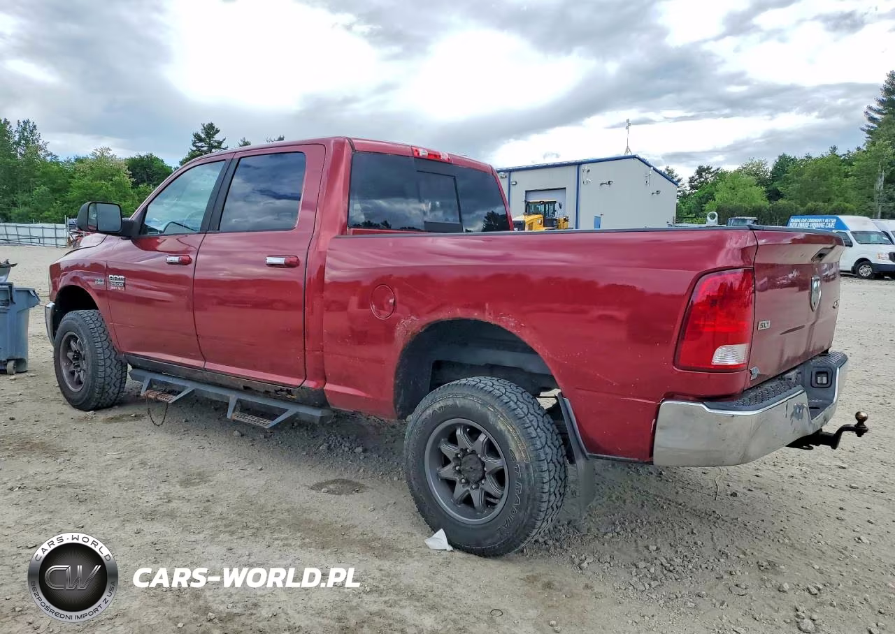 2012 Dodge Ram 2500 Slt VIN:3C6TD5DT6CG171443 - 2