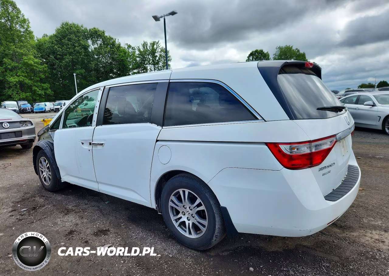 2013 Honda Odyssey Exl VIN:5FNRL5H60DB013522 - 2