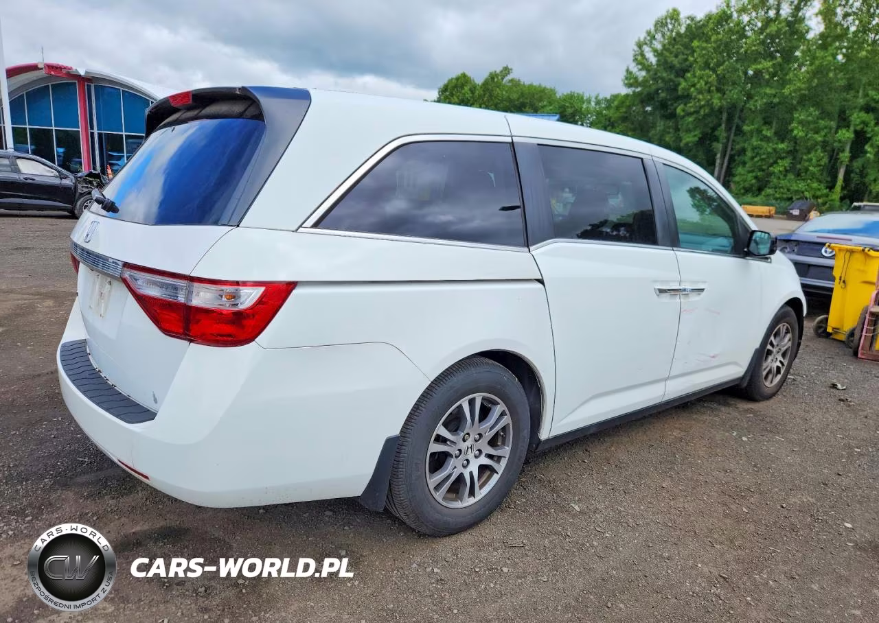 2013 Honda Odyssey Exl VIN:5FNRL5H60DB013522 - 3