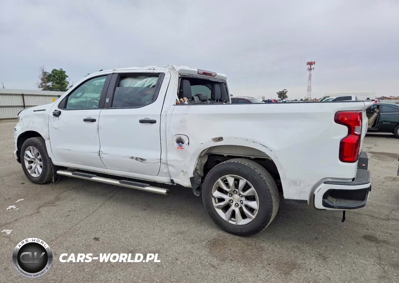 2021 Chevrolet Silverado C1500 Custom VIN:1GCPWBEKXMZ338056 - 2